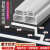 耐坚（NAIJIAN）PVC线槽明线遮挡隐形家用地面自粘明装方型地线槽防踩方形走线槽 白色带背胶/1米一根 15*10mm