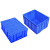 幸蕴(XINGYUN)塑料周转箱 零件物料盒 收纳整理配件箱 胶筐长方形盒子 不带盖640*420*310MM白色