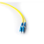 美国康宁 LC-LC OS2 单模万兆 光纤跳线跳纤 明黄色 1.5m