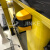 金柯 磁吸式挂墙一米线5米 挂壁伸缩隔离带 超市通道固定式安全警戒线定制黄黑带