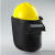 电焊面罩头戴式面罩安全帽式可掀式电焊面罩6PA2 面罩+自动变光镜片+5片保护片