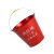 沱雨 消防器材清洁工具 消防水桶 国标优质款 消防版圆桶 商用消防用品 一个