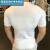 迦图鲮春夏紧身衣男运动跑步健身衣透气篮球运动上衣短袖 白色 L