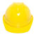 千井中国电建安全帽V型透气ABS监理建筑工地头盔 豪华旋钮款白色