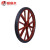 盛富永 26寸角铁实心轮建筑工地专用力车轮胎橡胶带孔实心车轮子 680mm 加重