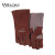 威特仕（WELDAS）10-2600 咖啡色斜拇指款 电焊手套 杜邦防火线 防火耐磨隔热性强 尺码 XL  1对 定制