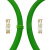 【5米价】红绿色可接驳PU聚氨酯圆皮带圆带圆形粗面o型传动带 绿色粗面 直径2mm(五米价)