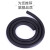 第鑫nbr橡胶圆条黑色实心绳圆形棍o型圈耐油减震胶条耐压密封条直径 直径15mm5米价