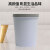亿丽佳 圆形压圈垃圾桶卫生桶办公纸篓垃圾干湿分类（9L颜色随机）