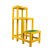 移动双层高压凳双层凳平台梯凳绝缘电工可高低式电力凳三层玻璃钢 两层 高60cm*60*50