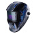 东部工品氩弧焊面罩电焊面罩自动变光头戴式防护面罩 真彩蓝火焰