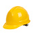 HKNA安全帽工地国标abs玻璃钢帽子透气建筑工程领导防坠物砸头盔印字 一字型白色