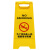 罗德力 塑料A字告示牌 加厚人字警示牌指示牌提示牌 禁止吸烟（2个价）