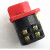 上海精 益 电压转换开关 HZ5D-20/4M04 M04 双级 20A电源切换 红色