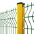 桃型柱工厂小区别墅公园围墙家用铁丝网围栏三角折弯桃形柱护栏网 50mm0625一片一柱