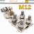 适用铜铝变压器SBTGM12420佛手抱杆设备线夹端子电力金具定制 铜镀锡SBT-M12