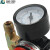 藤原（fujiwara）水包水压力桶配件喷枪压力表气管出料管 调压表阀普通