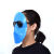 烧电焊脸部防护全脸防烤脸电焊面罩头戴式轻便简易氩弧焊电焊面具 PC面罩+5副透明眼镜+松紧带