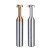 科能芯 T型刀T型铣刀钨钢硬质合金涂层T型槽刀整体4刃成型T刀CNC数控刀具 D12*H3*d6*15L*D12*60L 