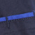 久臻 YSF242 夏季耐磨工作服套装 工厂车间多色透气劳保服 蓝配桔红 3XL 