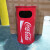 工业风复古垃圾桶营地健身房烟灰个性油桶可乐罐户外商用大号 可乐罐【70cm高】