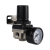 ar2000-02气泵调压阀气动可调式精密减压阀气体调压表气源处理器 AR2000-02配6MM接头两个PC6-02