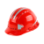 南盼 A 夏季透气安全帽新国标反光条ABS五筋透气矿工帽 红色