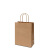 中部工品   牛皮纸包装袋YLJ-N210x140x270mm手提包装袋   小号外卖袋本色  单位：个