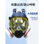 XMSJ防毒面具生化 全面罩喷漆化甲醛防粉尘全脸农药放毒头罩呼吸面罩 A8+4号盒防尘毒