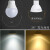 高品质e27螺口LED灯杯GU10卡口mr16插脚射灯无频闪酒店三色光 提示选项发光其它为中性白 其它