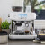 铂富Breville BES878 半自动意式咖啡机 家用 咖啡粉制作 多功能咖啡机 不锈钢色