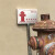 定制适用定制不锈钢烤漆标识牌室外消火栓提示牌单立柱警示牌插地式标示牌 定制 30x20cm