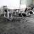 办公室地毯写字楼会议室简约商用方块毯公司满铺pvc拼接方格地毯泰禧阁 KF-2 1 平方米(50CMx50CM共4片)