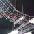 举山 WHB1 网格桥架横担 不锈钢180mm 适用100宽桥架 1个 网格桥架横撑网状线槽托架