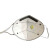 耐呗斯（NABES） NBS9501VCP   折叠耳带有阀防有机口罩（常规款）箱装（40只/盒；10盒/箱）