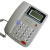 定制定制德信D006来电显示电话机 办公 经典大方  宾馆座机 D006大红