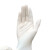 兰浪 UN211 加厚一次性乳胶手套橡胶无粉食品检查实验室5.7G 乳白色 M码 100只/盒