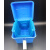 PP片架英寸架承载塑料硅片晶圆玻璃片清洗塑料传递器2至8英寸花篮 4英寸片架+盒子