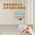 喜乐世家（XILESHIJIA）扫地机器人浴室柜陶瓷一体盆卫生间洗漱台定制洗脸盆柜组合 0.8M+智能方镜+自动上下水+左盆
