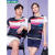 yy工作服羽毛球服yy新韩版男女透气速干运动套装比赛训练服 22077女款白色 L