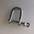 封锁 卡簧版 焊接版锁头定制施不锈钢钢丝绳定制单向5个 304不锈钢U扣