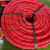 无弹力中国红高空作业安全绳蜘蛛人专用绳外墙清洗高空吊绳吊板绳 14毫米60米