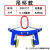 大理石材夹具吊钳路沿石双人抬夹具搬运大板夹水泥板围墙吊装神器 P44-加厚链条款36寸开口42-