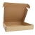 工百利 飞机盒快递盒 特硬(220*140*60mm) 纸箱牛皮纸包装盒三层打包箱子 20个