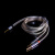 OLOEYVE微翼monk cable 李兹HE400超新星HD600560sK7XX95000.78耳机线 monk cable 自定义 HD560s/400 1.2米
