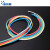 PVC梅花型空白号码管编码管内齿线号标记套管0.5-25平方梅花管 蓝色 8平方（直径6-6.5）28米/卷