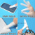 单个手指头手套手指套乳胶大号女用耐磨防磨手脂套麻点成人硅胶工业品 白色均码袋装200个装