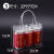 透明手提袋pvc礼品袋塑料伴手打包包装袋小网红手拎袋子定制 长20*高15*宽7 10个