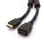 HDMI延长线公对母电脑电视高清视频数据加长线0.5米3米5米10米 蓝黑网 1.4版 0.5m及以下