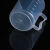 烧杯量杯50ml-5000ml毫升量杯加厚材质量筒塑料带刻度容量瓶 500ML (1只)